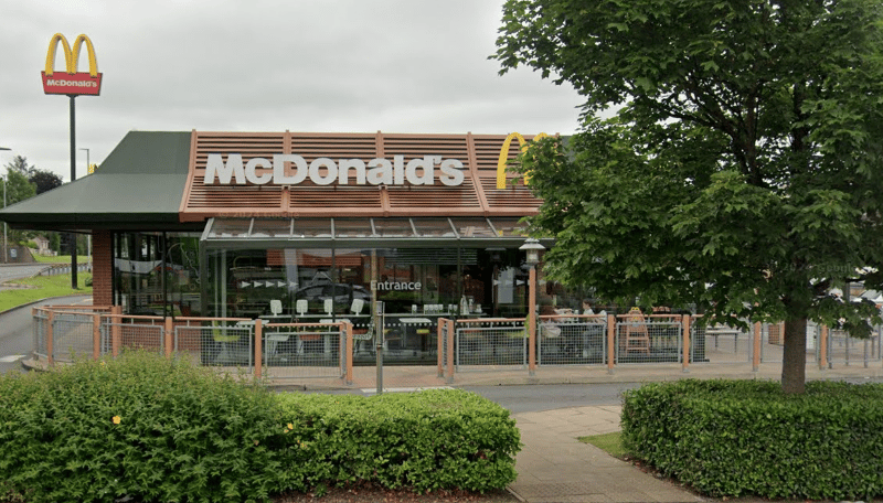 McDonald’s at Omagh, Northern Ireland has a Google rating of 4.1*, with 52.26% of ratings at 5*.