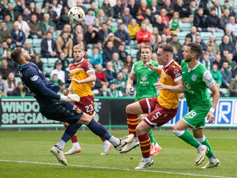 It's a first appearance for the Motherwell number one, who was this week's highest ranking goalkeeper at 8.6 for his performance in the 2-1 win over Hibs. He made five saves during the game.
