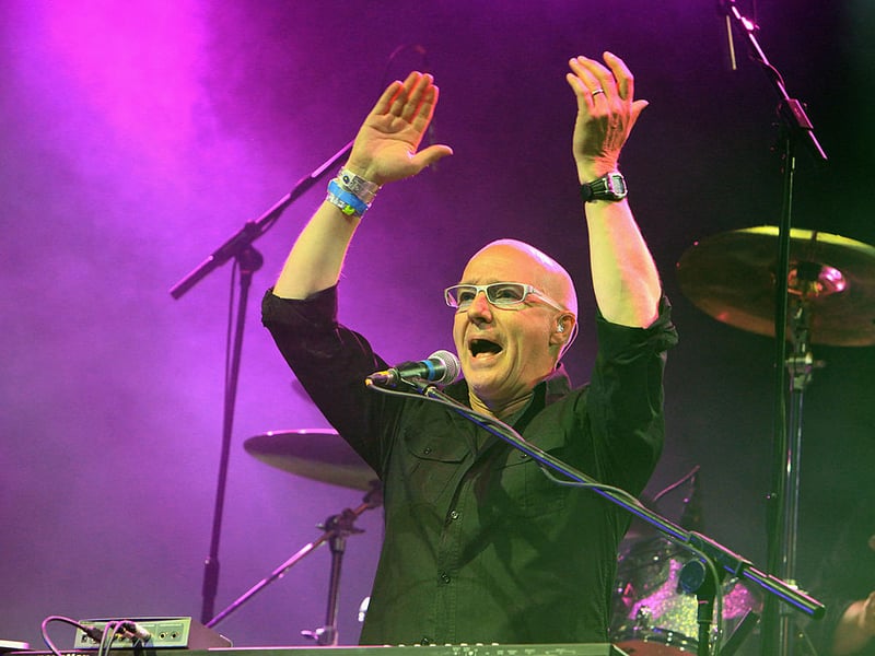 "You are talking to a man who can only play a plastic keyboard. Give me anything weighted and I've had it. I haven't got the strength in my fingers to push them down. So I don't get a lot of expression on the keyboard."