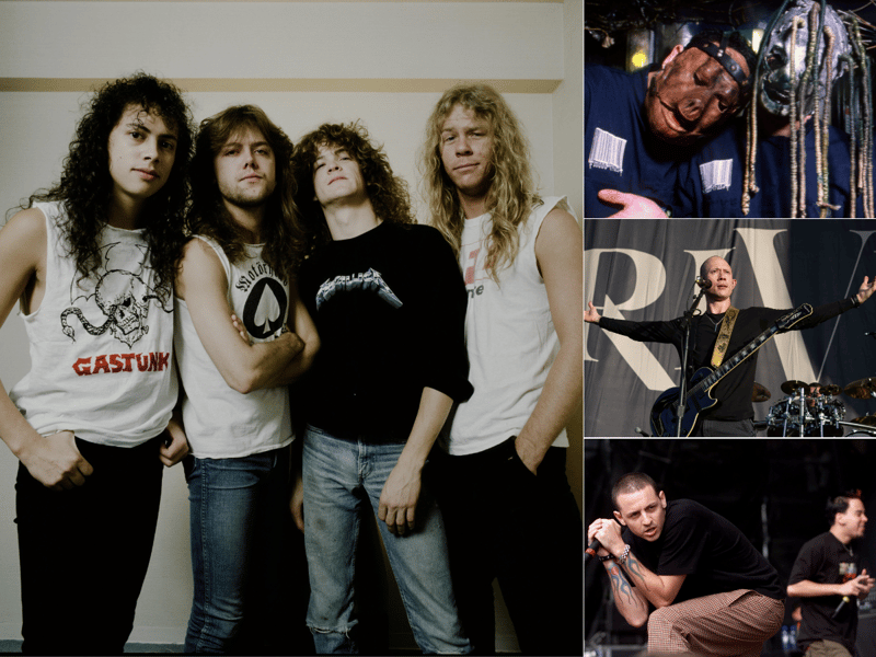  Metallica’s aggressive sound and intricate compositions helped redefine heavy metal, influencing countless bands across various genres, including nu-metal and hard rock.  Linkin Park, Trivium and Slipknot have cited Metallica as a significant influence on their music, particularly regarding musicianship, intensity, and live performance.


