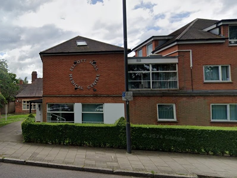There were 326 survey forms sent out to patients at Elliott Hall Medical Centre in Hatch End. The response rate was 30%, with 97 patients rating their overall experience. Of these, 76% said it was very good and 16% said it was fairly good.