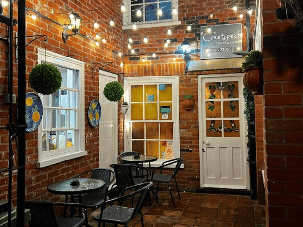 Courtyard Italian Restaurante, Great Yarmouth