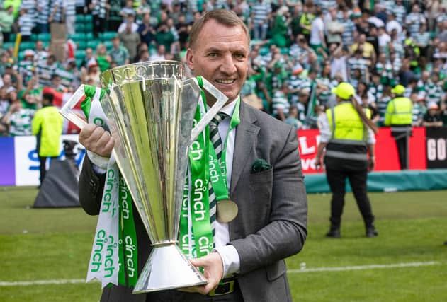 Can Celtic and Brendan Rodgers win another Scottish Premiership title? Cr: SNS Group.