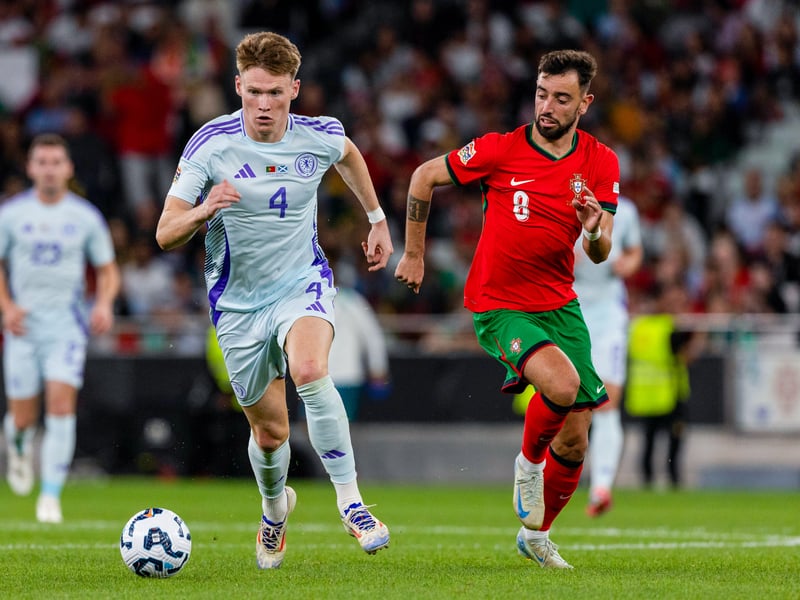 The Manchester United captain has been in good form for his country, scoring a 8.41 average rating in the Nations League so far. He has a 89% passing accuracy rate, 100% tackle win rate and has one goal and one assist to boot.