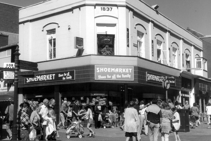 Shoemarket in the town centre