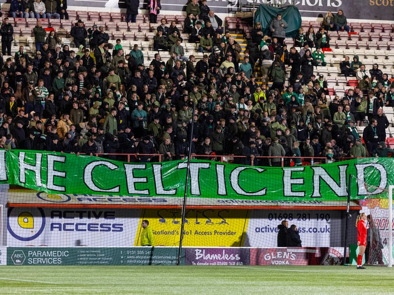 The home end begins to fill up prior to kick-off.