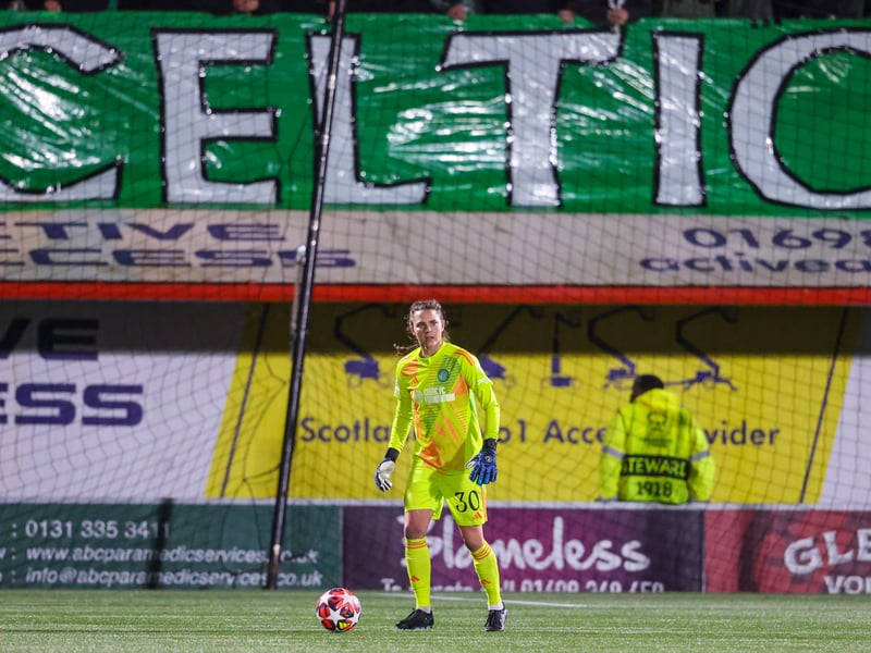 Celtic's Kelsey Daugherty in action.