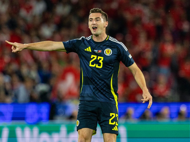 He started both of Scotland's last two Nations League games, and the Norwich City captain should continue in the starting XI based on his average rating of 7.37.