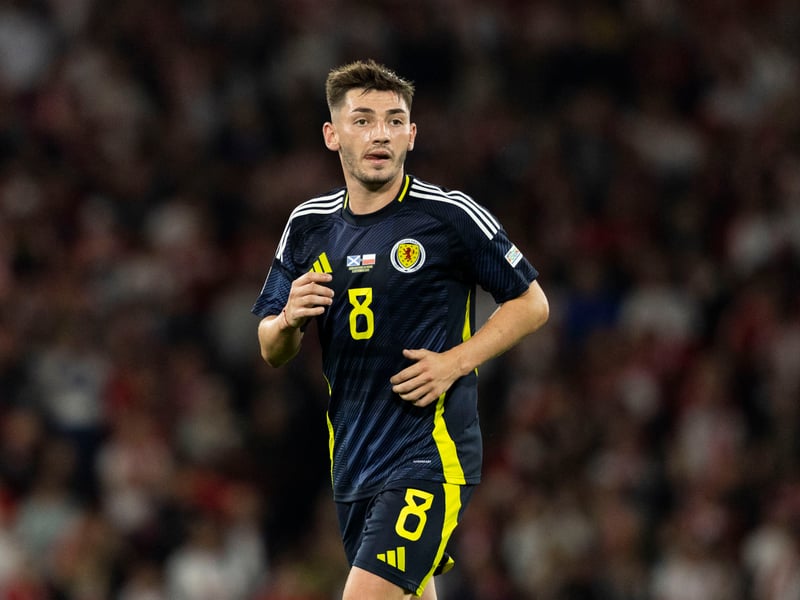 The Napoli midfielder has grown into one of Scotland's most important players over the last 18 months, and will look to dictate play from the centre of the park this weekend.