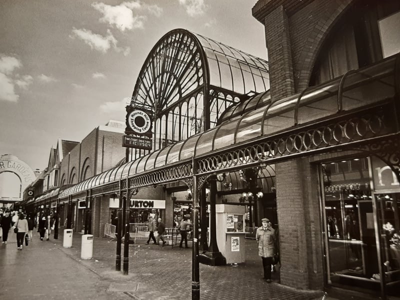 Victoria Street, Blackpool, in March 1986