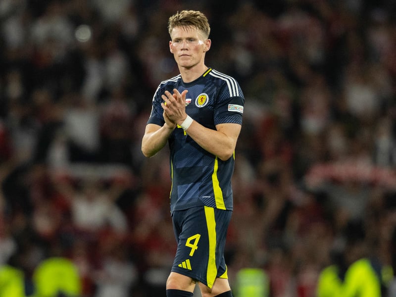 Will want his free header back. The driving force outside that from the engine room and grew in attacking stature. Scotland's MVP right now.