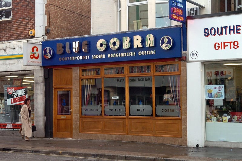 Both a takeaway and a restaurant, Portsmouth’s Blue Cobra serves up authentic Indian cuisine which is a firm favourite among residents. Blue Cobra has a 4.5 star rating on Google reviews.