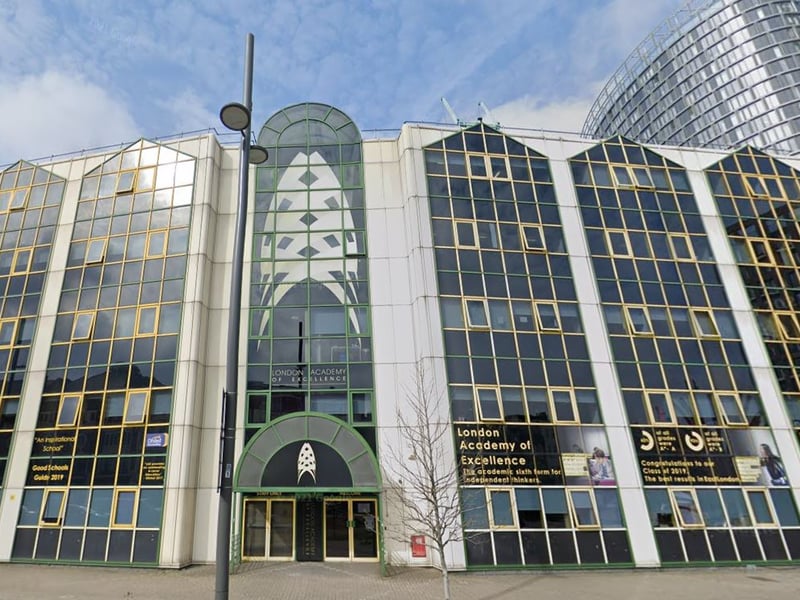 This is a sixth form college in the Newham borough, East London. It is a free school, but is affiliated with a number of prestigious private schools - including Eton College. Prospective students need to do exceptionally well on their GCSEs to get in.
In the 2022/23 academic year, it had an A Level point score of 47.77 - giving it an average grade of A-.