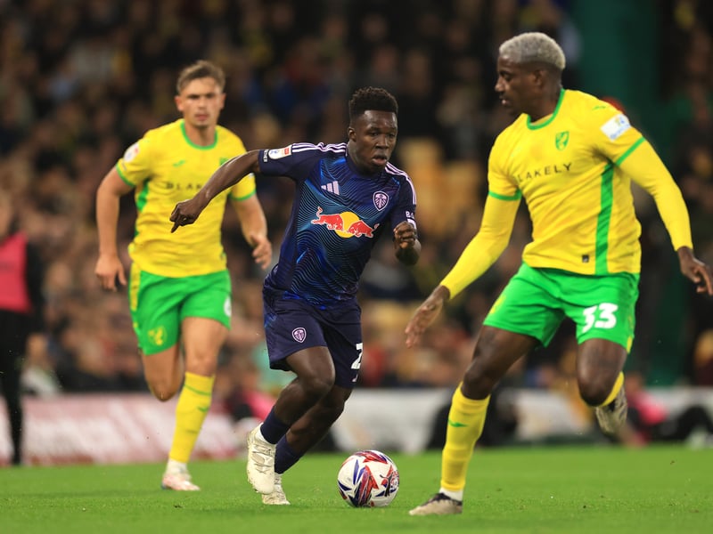Struggled a bit in recent weeks but undoubtedly Leeds' attacking talisman when at his best. Offers more than Dan James in terms of rotating across the attacking unit, drifting into central areas and so on. Has started every game so far and evidently a key man for Farke.