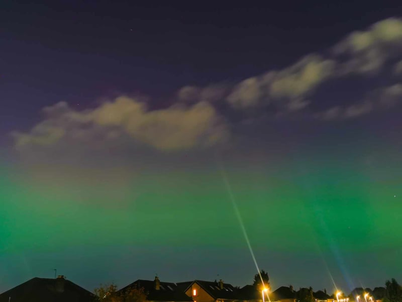Residents from across Leeds have shared their pictures of the amazing display