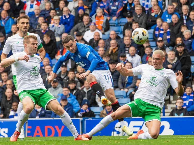 His start to the season was a little sluggish, but in recent matches has become far more of a threat, scoring some key goals - including a sumptuous winner against Hibs. Has five major contributions to his name this term. 6