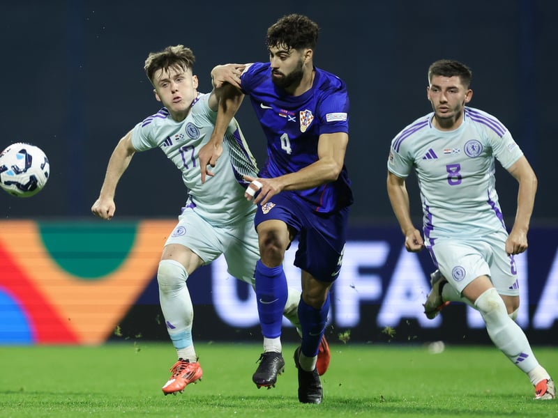 The 18-year-old was handed his first Scotland start and got himself into some promising situations. His pace and trickery clearly worried the Croatian defence, but his final ball was too often lacking. Plenty to build upon though, and he was replaced on 77 minutes for Gauld as he started to tire. 6