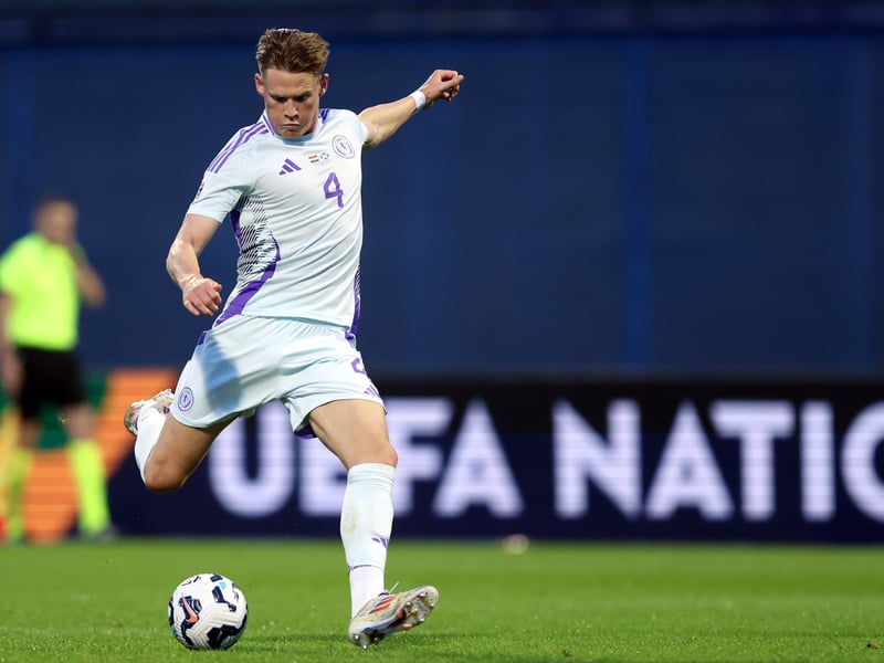 The in-form Napoli man had a quiet first half, but began to stamp his impression on the match as it opened up. His big chance came later in the second half, but the ball wouldn't settle for him in the box on hour mark Put in a lovely slide-rule pass for Christie that ought to have brought Scotland's second goal. 6