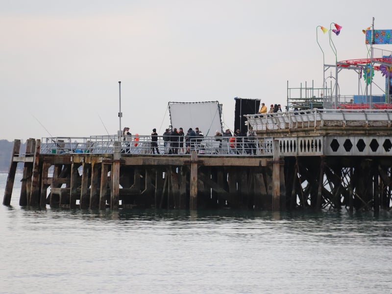 Ryan Gosling spotted on South Parade Pier, Southsea, Portsmouth
Picture: Habibur Rahman