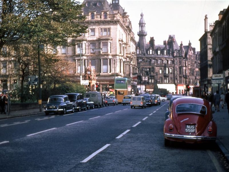 Douglas Thomson told Lost Glasgow: "Charing Cross in 1968 and 2018, showing how half a century can change even a still-familiar scene. The 1968 shot is from my late-uncle's collection, and was probably taken when he became aware the Grand Hotel on the left was shortly to be dismantled, to make way for the brand new M8."
