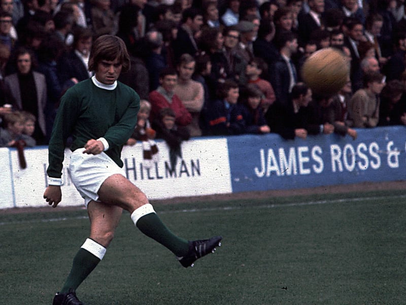 A Hibs hero, Edwards was another to that never received international recognition. Forming a strong partnership with John Brownlie at Easter Road, Edwards lifted the Scottish League Cup with the club in 1973, but was continuously overlooked by Scotland.