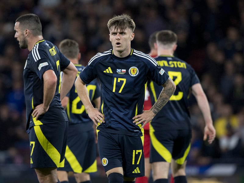 Had an impact on his first Scotland start against Croatia, putting in a teasing cross that saw Ryan Christie score the opening goal. Was taken off late in Zagreb, but is in line to make his first start at Hampden.