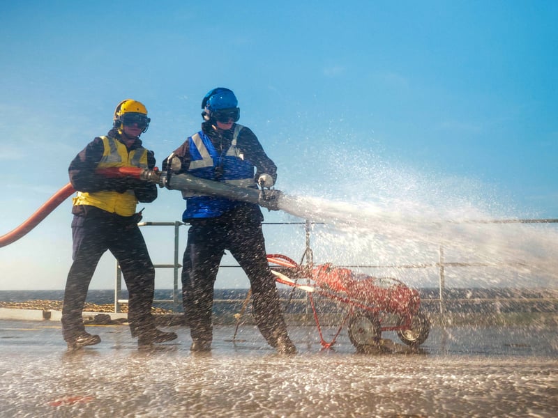 HMS Prince of Wales conducted a Crash on Deck Exercise under the watchful eye of the Fleet Operational Sea Training. Ship's company are being through their paces for the first week of a two-week Warfare Operational Sea Training package. On completion of WOST the ship will be on Exercise Strike Warrior.