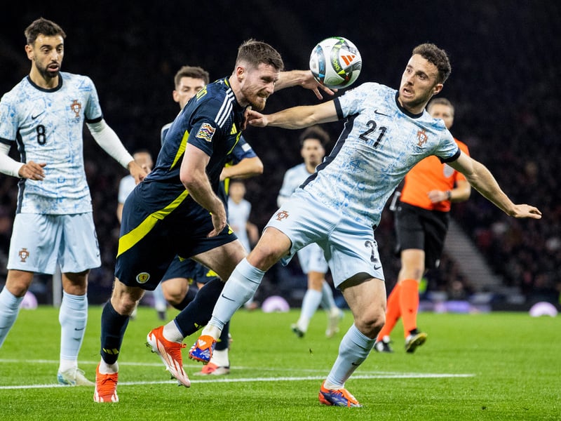 Much improved from Ralston, who many have called to be replaced in recent games. Got forward well and linked with Ryan Christie when he could. Held his own against Nuno Mendes for the bulk of the game and made a excellent intercepting tackle in the area during the first 45.