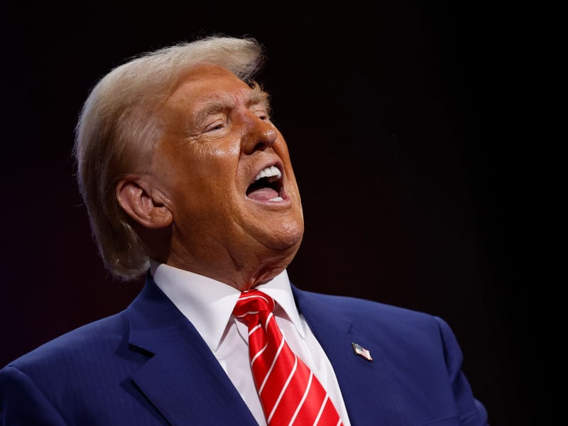 The bookies reckon the most likely final vote share at the election for Donald Trump is between 48-50.99 per cent - believing this will be enought to win the White House. The odds of that are 6/5 - a 45.5 per cent probability. He's 5/4 (a probability of 44.4 per cent) to win 45-47.99 of the vote. It would be a shock for him to win over 51 per cent, priced at 11/2, or a probability of 15.4 per cent.