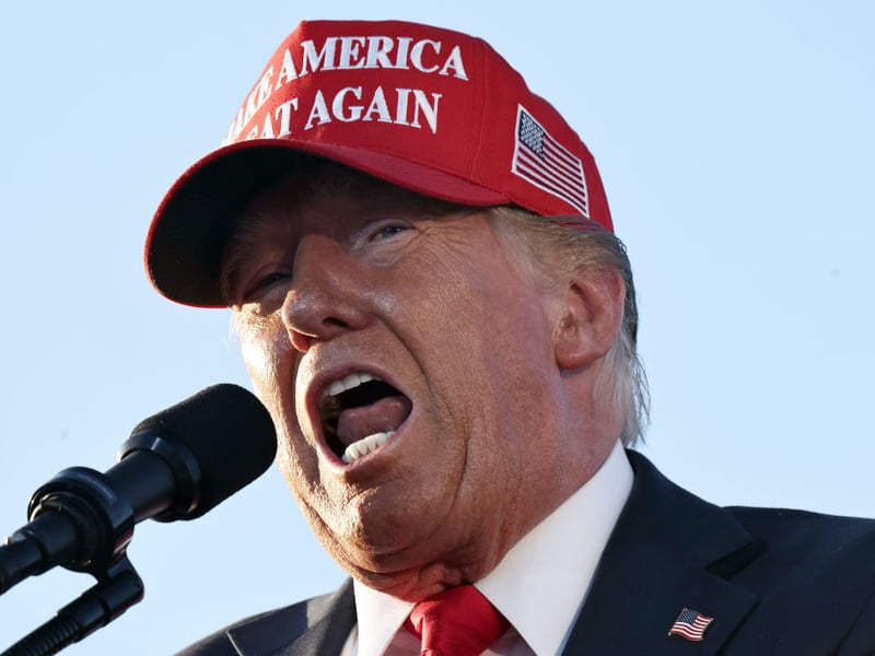 The bookies reckon that the most likely outcome of the election is for Donald Trump to win but fail to get a majority of votes. That's only happened five times in history, the last time being in Trump's own win over Hillary Clinton in 2016 (he polled 46.1 per cent to Clinton's 48.2 per cent). The bookies say Trump only has a 11/4 per cent chance of winning the popular vote - a probability of just 26.7 per cent.