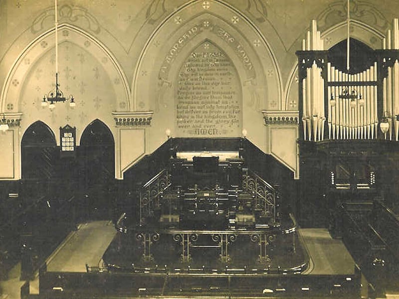 Poulton United Reformed Church, 1900