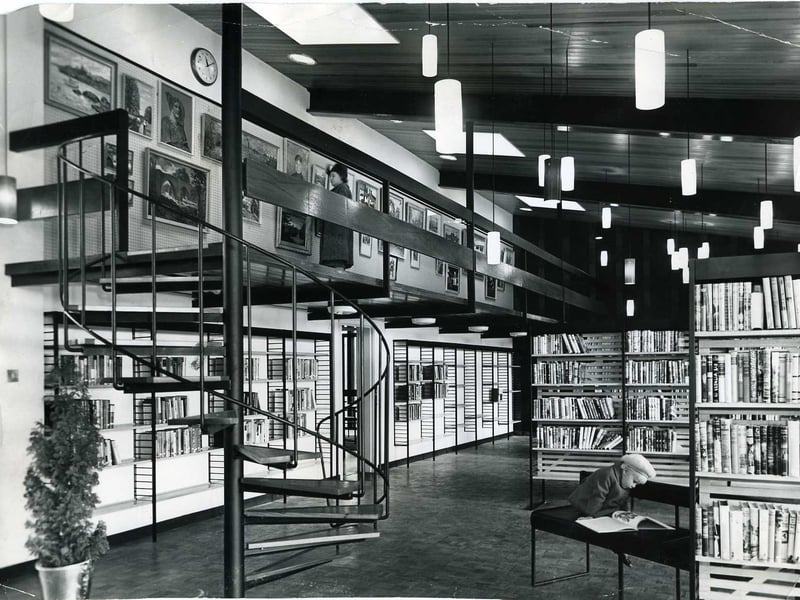 The new library in Poulton, 1964