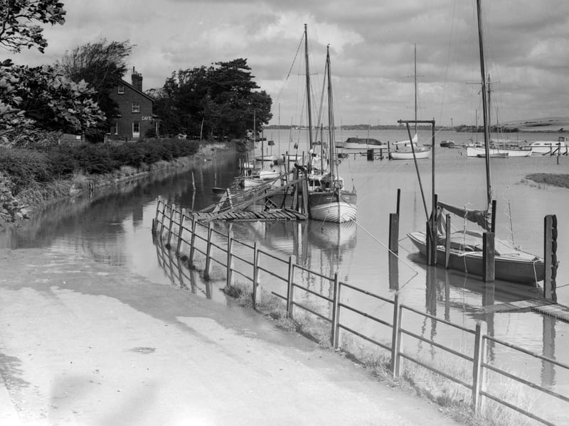 Skippool high tide, September 14th 1956