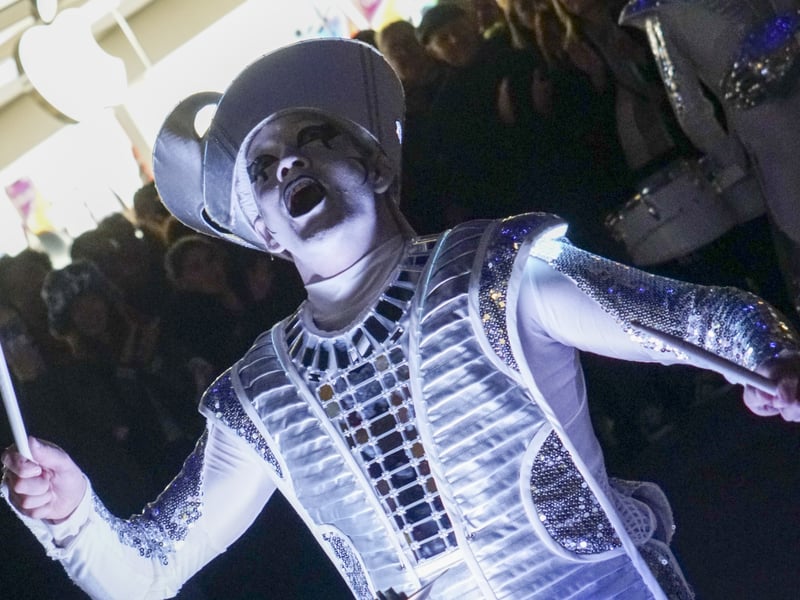 Always one of the most popular performers at Light Night, The Spark Drummers return to Trinity Leeds for what’s sure to be a show-stopping spectacle. A mix of high-impact drumming, stunning costumes and kaleidoscopic lighting design the drummers interactions with the crowd during each performance.