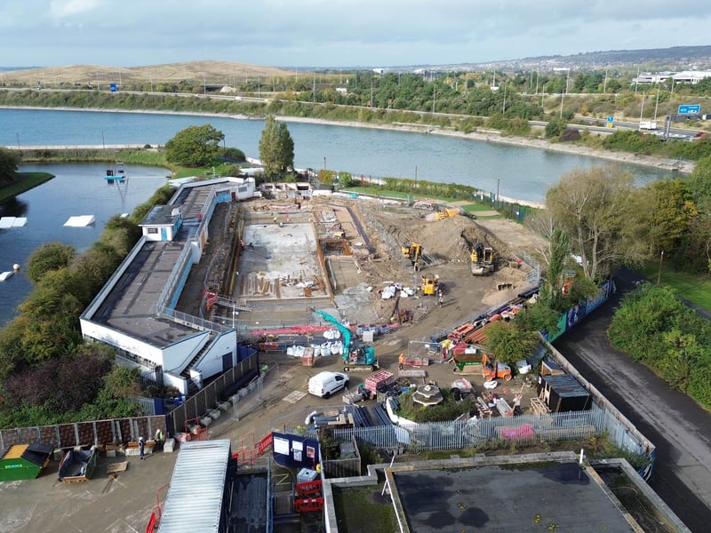 Renovation of Hilsea Lido on Wednesday 16th October 2024
