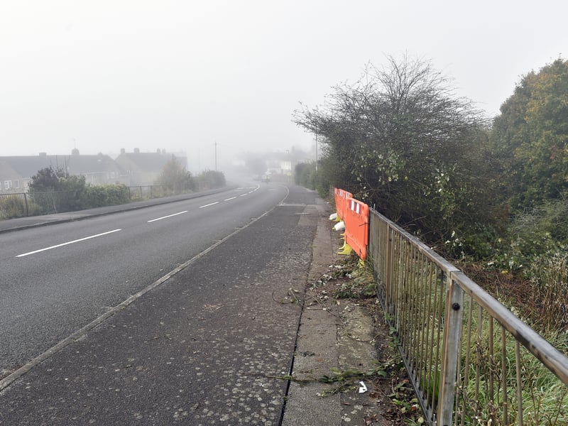 Gregson Avenue in Gosport, where a road traffic incident took place on Thursday, October 17, 2024. 

Picture: Sarah Standing (181024-3641)