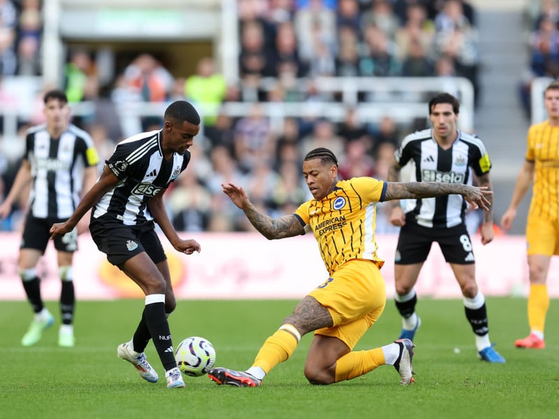 Got into some good areas and had a golden chance in front of goal from Joelinton's cross but couldn't connect. Had a chance on on one but was denied by the Brighton goalkeeper. Good on the ball at times but rusty in the final third on his return from injury as he missed a number of opportunities.