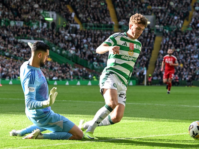 The Bulgarian was nearly caught out by Engels early on and then showed indecision when coming for the ball for the opener. Settled down as the game wore on and huge save to deny Idah at end. 6
