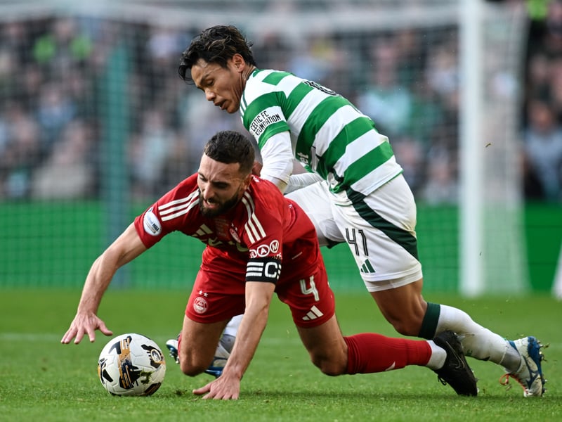 Fired home the deflected equaliser and was pivotal in driving Aberdeen back into this game. Tenacious as always. 7