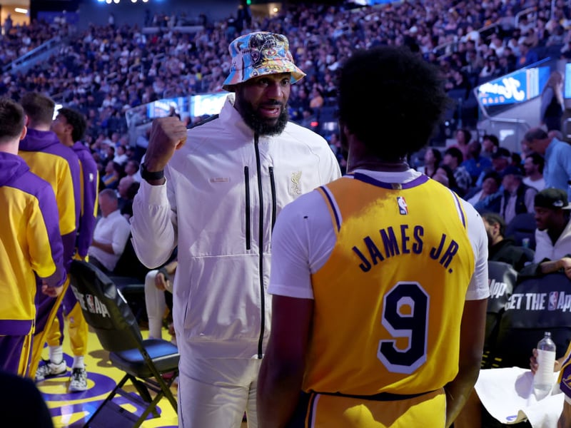 Could LeBron James and his son Bronny be the first father and son champion of the NBA?
