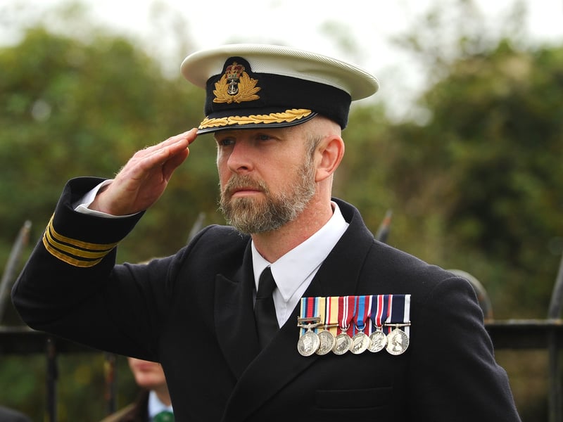 A service to commemorate Trafalgar Day and the life of Admiral Lord Nelson took place on Monday, October 21, 2024 at Nelson Monument on Portsdown Hill.