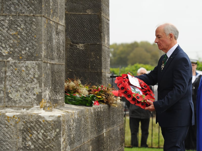 A service to commemorate Trafalgar Day and the life of Admiral Lord Nelson took place on Monday, October 21, 2024 at Nelson Monument on Portsdown Hill.