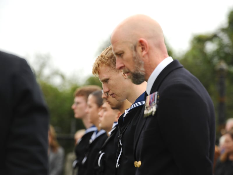 A service to commemorate Trafalgar Day and the life of Admiral Lord Nelson took place on Monday, October 21, 2024 at Nelson Monument on Portsdown Hill.
