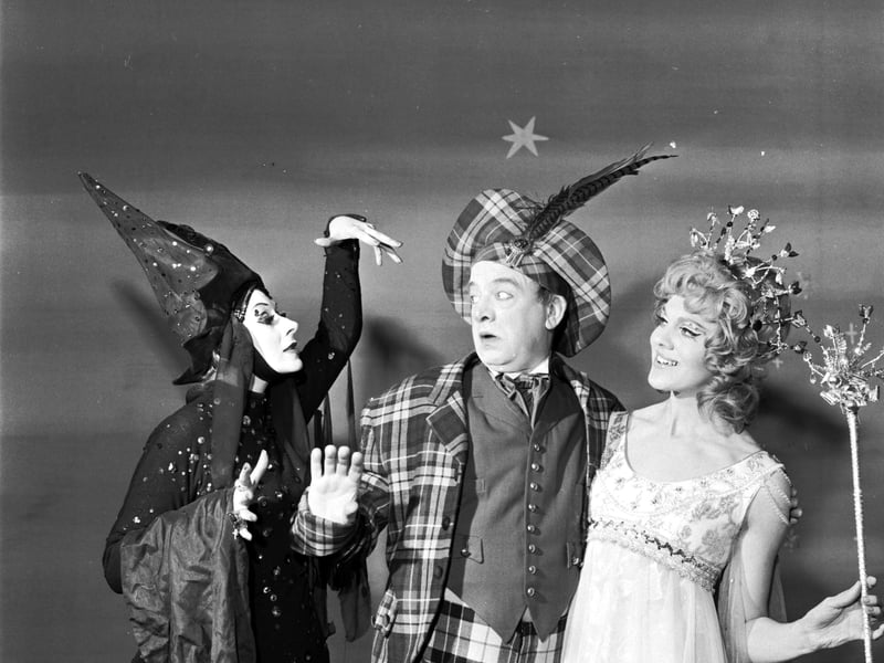 Scottish actor John Grieve appeared in Mother Goose pantomime at the King's Theatre in Edinburgh in December 1970.