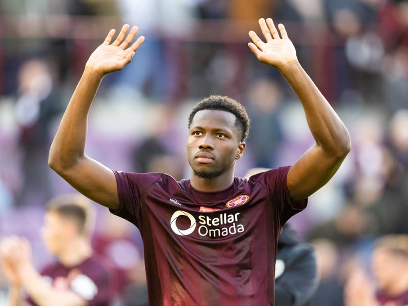 Scored an absolute peach in Hearts' 4-0 win over St Mirren that lifted them off the bottom of the table. Had an impressive 92% passing accuracy rate during the win at Tynecastle, and won 100% of his tackles. Rated at 8.4 for his performance in the vital win on Saturday.