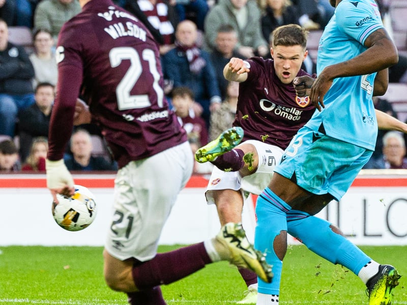 Spittal capped off a thumping 4-0 win over St Mirren with a late goal. Rated player of the match with an 8.4 rating, he won 75% of his tackles, was dispossessed just once and had a 73% passing accuracy rate.