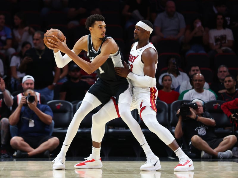 They finished second bottom of the Western Conference last year, despite having rookie of the year Victor Wembanyama. A much better season is predicted this year, though.
