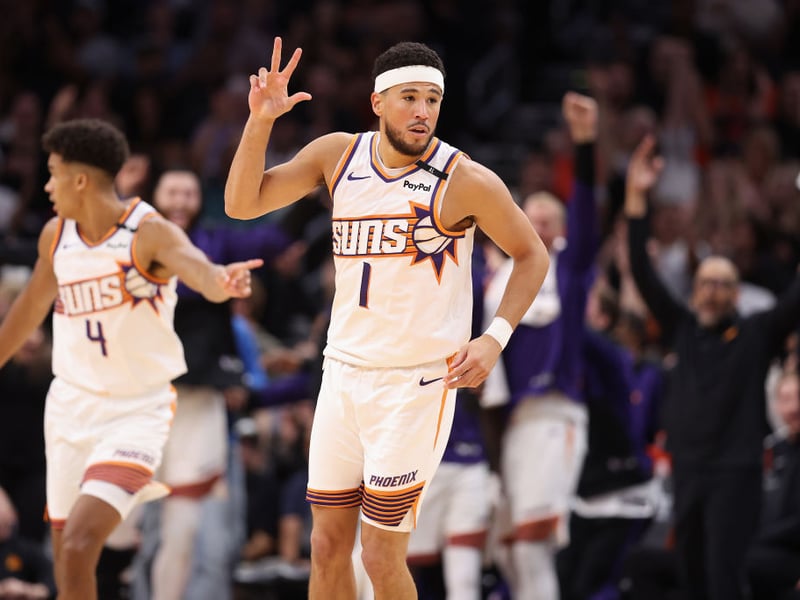 The third Suns player in the top 10 list, and another Olympics winner, Booker earns a pay-packet that lands him $49,205,800 per year.