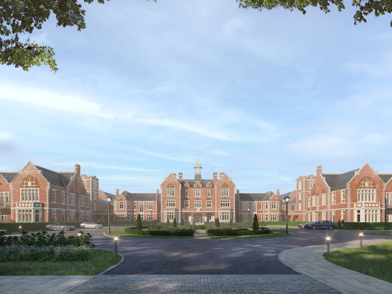 Property developer, PJ Livesey Group, has unveiled its plans to completely transform a former Southsea asylum into a new community of 209 homes. 