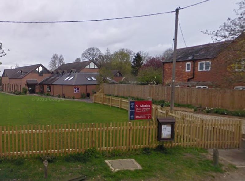 St Martin’s is an Anglican primary school between the villages of East End and East Woodhay, not far from the border with Berkshire. It was formerly rated ‘good’ overall by Ofsted.
In the school year ending 2023, 90% of its pupils met the expected standards in reading, writing and maths, compared to an average of 61% locally and 60% nationally.